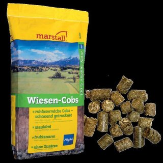 Marstall Wiesen - Cobs - Allgäuer Natur - pur ! - Pferdefutter 20 Kg