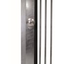Pferdestall-Drehfenster - Sicherheitsglas - inkl. Schutzgitter - 100x100cm - kurzfristig lieferbar