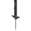 AKO Kunststoffpfahl 105cm Expert  - anthrazit - 5er Bund