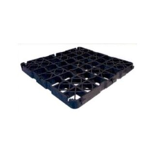 Bodengitter - Bodenraster - Rastermatte - Bodenbefestigung - Matsch beseitigen -  auch ohne Unterbau verwendbar - Paddockbefestigung - 1x1m, 4cm hoch