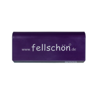 Fellschön - purpur-lila - 100% Recyclingmaterial