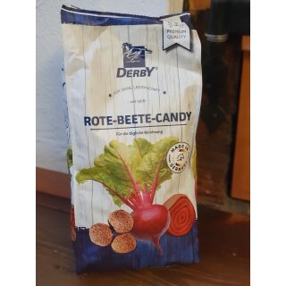 Derby Rote Beete-Candy - Leckerli - 1 Kg Beutel