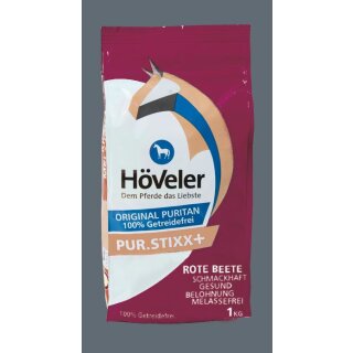 Höveler - Pur.Stixx + Rote Beete - Getreidefreie Belohnung - 1 Kg Beutel