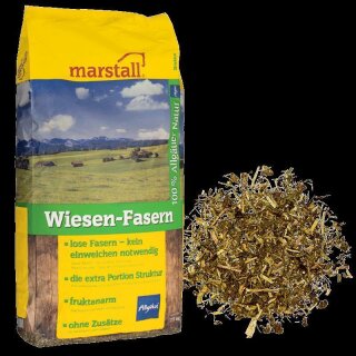 Marstall Wiesen - Fasern - Allgäuer Natur - pur ! - Pferdefutter 12,5 Kg