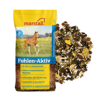 Marstall Fohlen-Aktiv - Getreidefrei aufwachsen - Fohlenfutter 20 Kg
