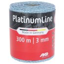 AKO PlatinumLine Litze - Weidezaunlitze - weiß/blau...