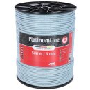 AKO PlatinumLine Seil - Weidezaunseil - weiß/blau