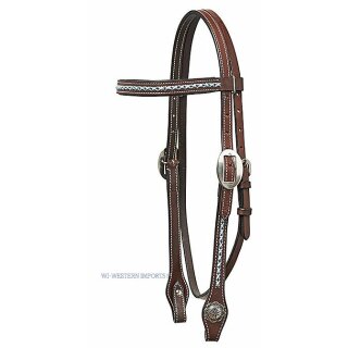 Horseman´s Tack Headstall W./Stitching