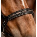 Waldhausen X-Line Crystal Lederhalfter schwarz/grau WB