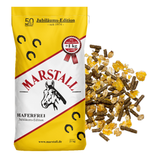 AKTION Marstall Haferfrei RETRO - Das Original von Marstall - Pferdefutter - 20+1 = 21 Kg #1