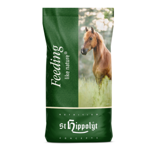 St. Hippolyt - Glyx-Wiese - Esparsettecobs - Traditioneller, natürlicher Energielieferant - Pferdefutter - 20 Kg