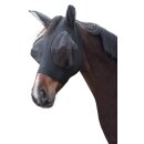 Fliegenschutzmaske FinoStretch - schwarz Warmblut - schwarz
