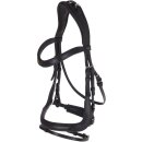 Trensenzaum Anatomic - echtes Leder - schwarz Full