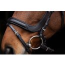 Trensenzaum Anatomic - echtes Leder - schwarz Full