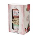 Leckstein 2-er Set - Lolly Lick - inkl. Aufhäng-Seil - Hagebutte/Apfel - 2x 700g