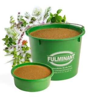 Fulminant Leckschale Fliegenex - Natürliche Insektenabwehr -  für Pferde, Milchkühe, Schafe und Ziegen - auch für laktierende Tiere - 10 Kg