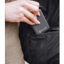 Powerbank für beheizbare Kleidung - 92x64mm, schwarz, 5000mAh