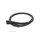 Black Harness Reins 7" plus - Lederzügel - 16mm...