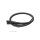 Black Harness Reins 7" plus - Lederzügel - 16mm breit - mind. 2,30m lang