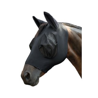 Fliegenmaske - Fliegenschutzmaske - ESSENTIALS schwarz Pony