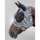 Fliegenmaske PUCK Zebra, schwarz/weiß