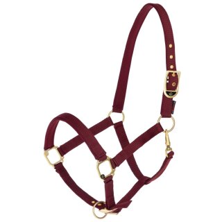 Halter Classy - Farbe Merlot - Gr. Cob