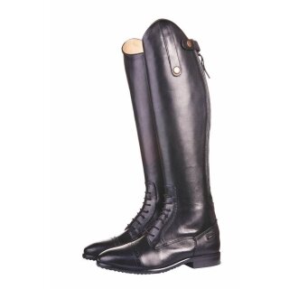 Reitstiefel VALENCIA - Kids - Lederstiefel - lang/extra slim - schwarz - Gr. 38