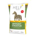 Josera Help MyoGast Struktur - getreidefreies Müsli für Pferde mit sensiblem Magen - 15 Kg Sack