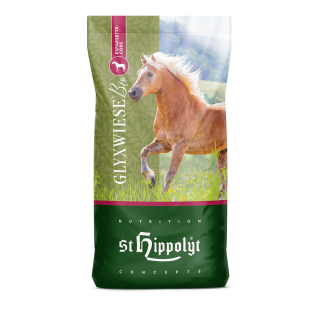 St. Hippolyt - Glyx-Wiese - BIO - Esparsettecobs - Traditioneller, natürlicher Energielieferant - Pferdefutter - 15 Kg