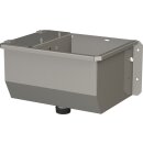 Kerbl Trogtränke Edelstahl - 35L - beheizt / unbeheizt