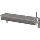 Kerbl Kipptränke Edelstahl - mit Kippmechanik -...