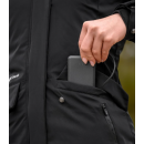 E.L.T Heizparka Comfort Heat - beheizbarer Parka - schwarz