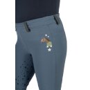 HKM Reitleggings - Pony Dream II - Silikon-Vollbesatz - Rauchblau