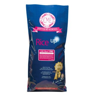 CME Rice up pro - stärkearmes Kraftfutter auf Reiskleiebasis - 15 Kg Sack