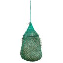 Heunetz mit Ring - grün - Maschenweite 4,5x4,5cm - leichtes Befüllen