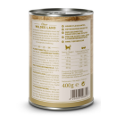 Wildes Land - Hundefutter - CLASSIC Adult - Nassfutter - Huhn mit Karotte - 800g