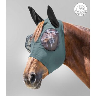 Fliegenmaske PUCK, piniengrün