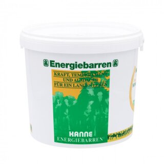 Kanne - Energiebarren - beliebtes Leckerli auf Enzym-Ferment-Basis - 5 Kg Eimer