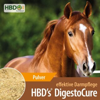 HBD´s DigestoCure - Darmkur für den Aufbau der Darmflora Ihres Pferdes - 2 Kg