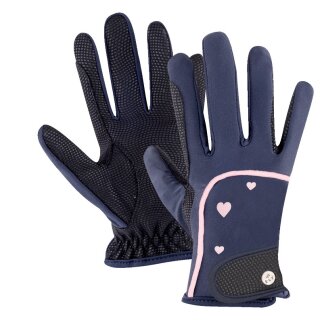 Reithandschuhe Metropolitan Heart KIDS - nachtblau