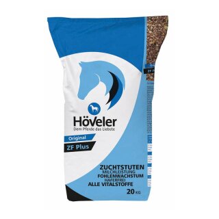 Höveler - ZF Plus - Zuchtmüsli für tragende und laktierende Stuten - 20 Kg Sack