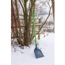 Universalschaufel Aluminium - 50x39cm - grau eloxiert, mit Stiel