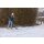 Universalschaufel Aluminium - 50x39cm - grau eloxiert, mit Stiel
