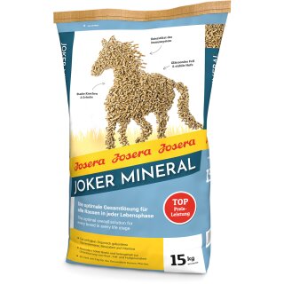 Josera Joker Mineral - Mineralfutter für Pferde - 15 Kg Sack